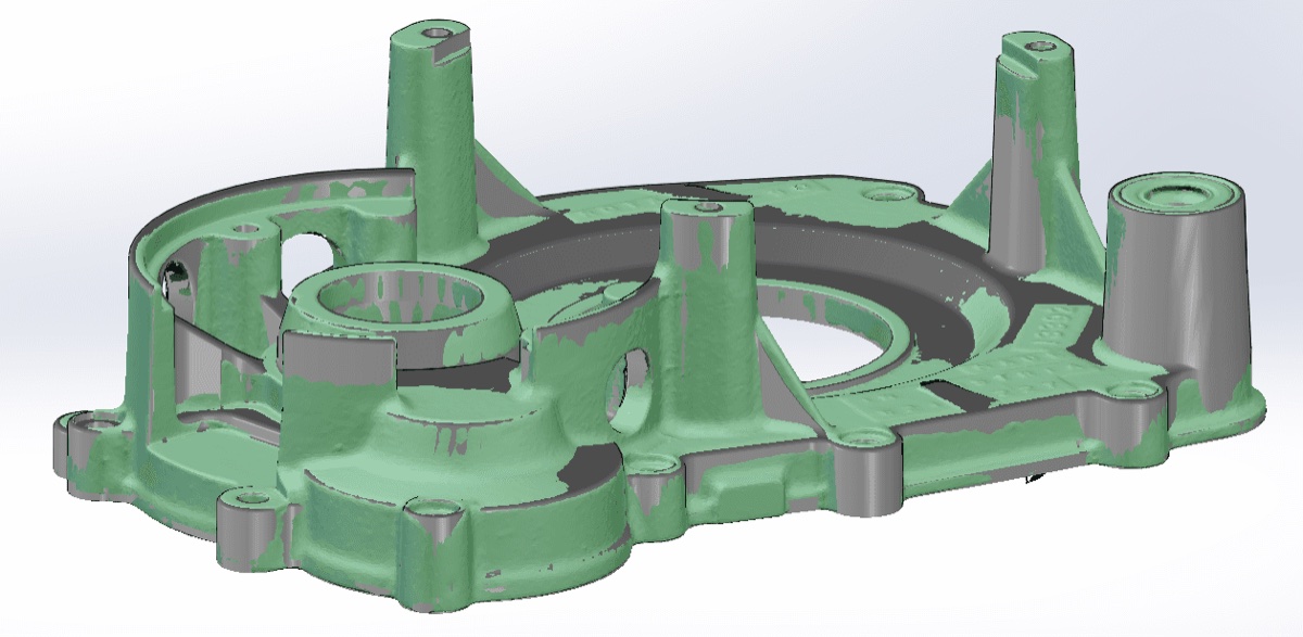 Machined component model