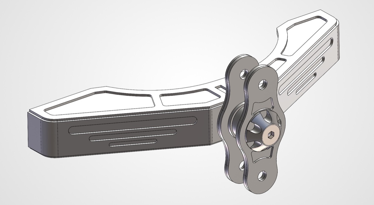 Structural steelwork model